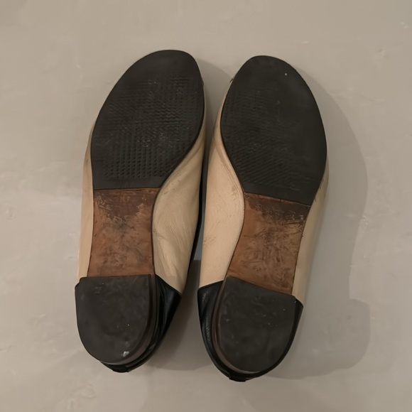 Jcrew color block leather flats size 6 - Picture 3 of 3